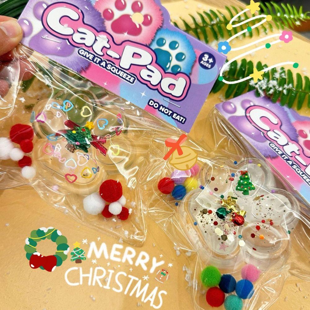 Silicone Christmas Cat Paw Squeeze Toys Slow Rebound Cat Paw Pinch Toy Christmas Gift Style 5
Silicone Christmas Cat Paw Squeeze Toys Slow Rebound Cat Paw Pinch Toy Christmas Gift Style 5