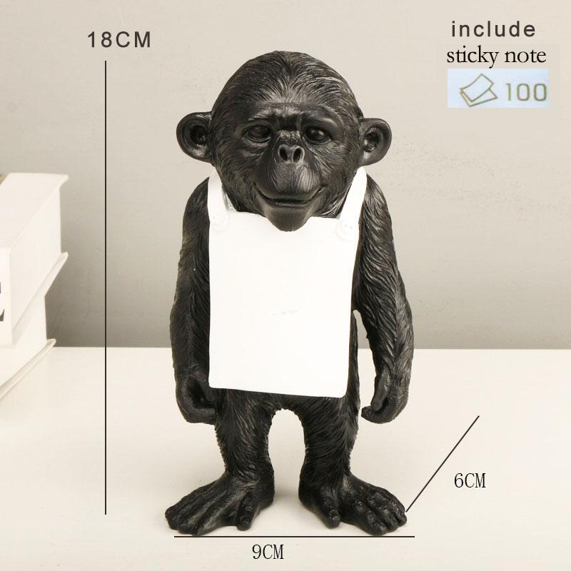 Monkey Gorilla Resin Statue Sculpture Street Art Craft Desk Figurines For Interior Home Decoration Accessories
Monkey Gorilla Resin Statue Sculpture Street Art Craft Desk Figurines For Interior Home Decoration Accessories