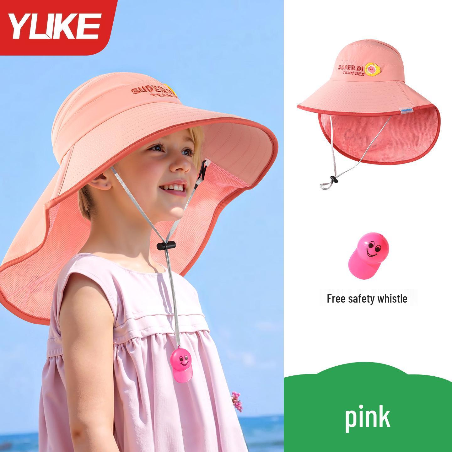 Kids Quick-Dry Sun Hat with Open-Top and Wide Brim, UV Protection Shawl, Ideal for Boys and Girls. рожевий
Kids Quick-Dry Sun Hat with Open-Top and Wide Brim, UV Protection Shawl, Ideal for Boys and Girls. рожевий