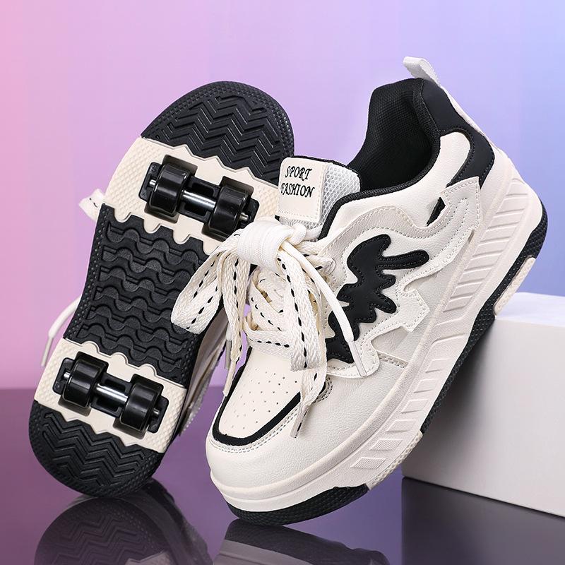 Direct new children s four-wheel runaway shoes girls boys invisible pulley boys skates 40
Direct new children s four-wheel runaway shoes girls boys invisible pulley boys skates 40