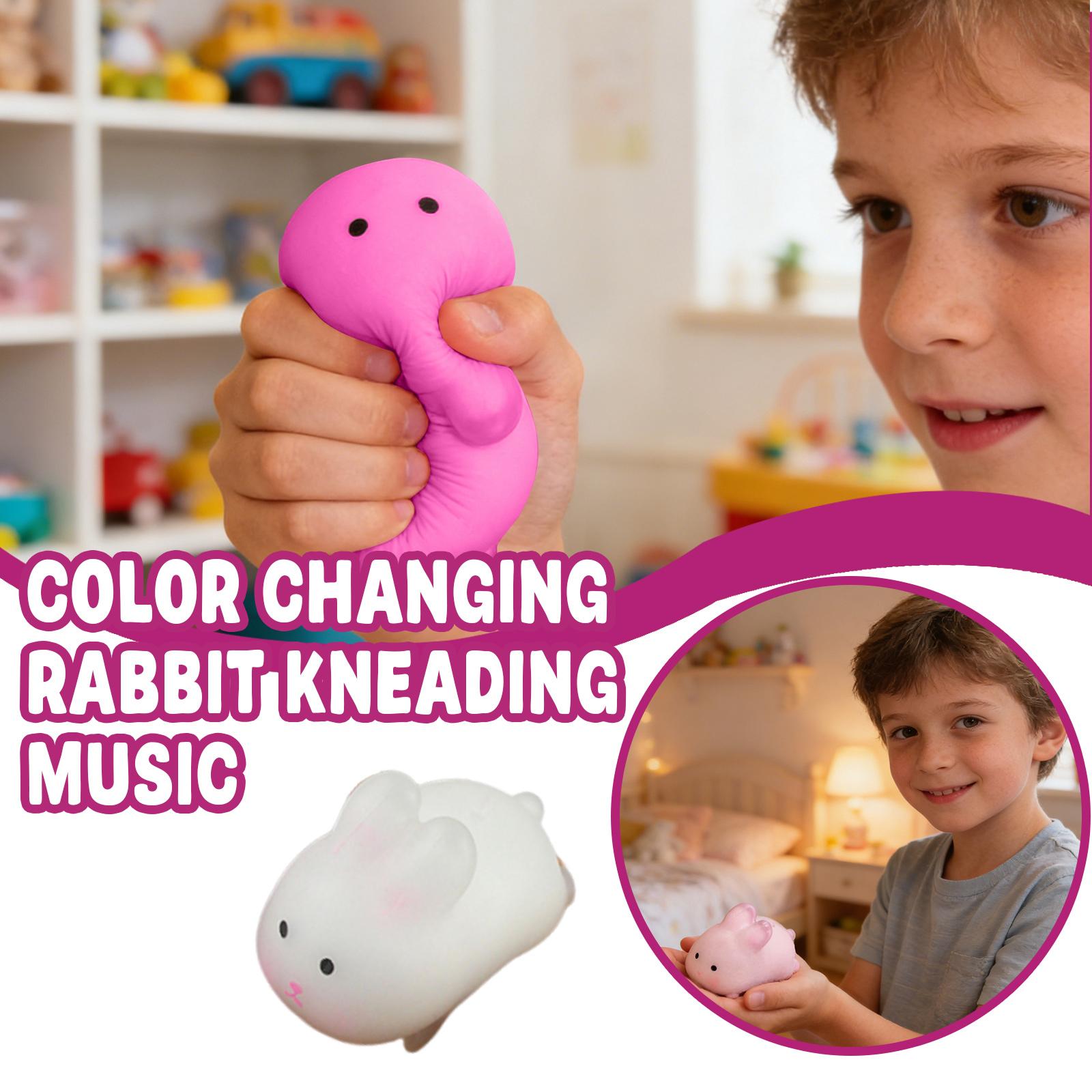 Soft Stress Relief Toys, Extruding Color-changing Bunnies, Stress Relief, Entertainment Enhancement One Size
Soft Stress Relief Toys, Extruding Color-changing Bunnies, Stress Relief, Entertainment Enhancement One Size
