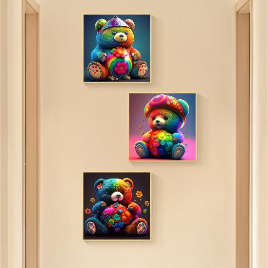 5D Cartoon Bear Diamond Art Vibrant Color Coordination Enhancing Stress Relief Easy DIY Rhinestone Embroidery for Home Decoration
5D Cartoon Bear Diamond Art Vibrant Color Coordination Enhancing Stress Relief Easy DIY Rhinestone Embroidery for Home Decoration