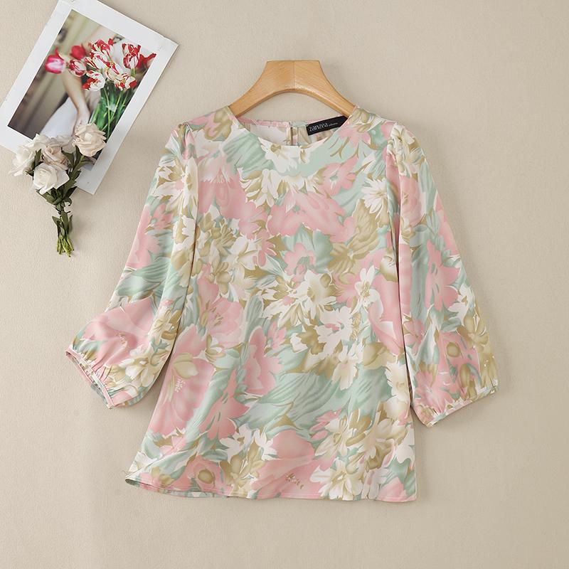 Блузка ZANZEA Holiday Casual с цветочным принтом и рукавом 3/4 2XL розовый
Блузка ZANZEA Holiday Casual с цветочным принтом и рукавом 3/4 2XL розовый
