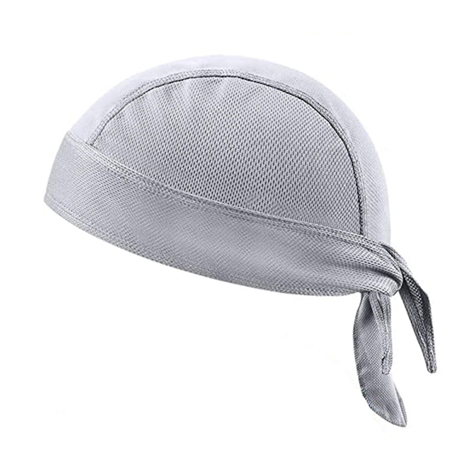 Breathable Bandana Hat Head Scarf Hat Simple Headwear For Cycling Under Helmet Design Moisture Wicking Headpiece світло-сірого кольору
Breathable Bandana Hat Head Scarf Hat Simple Headwear For Cycling Under Helmet Design Moisture Wicking Headpiece світло-сірого кольору