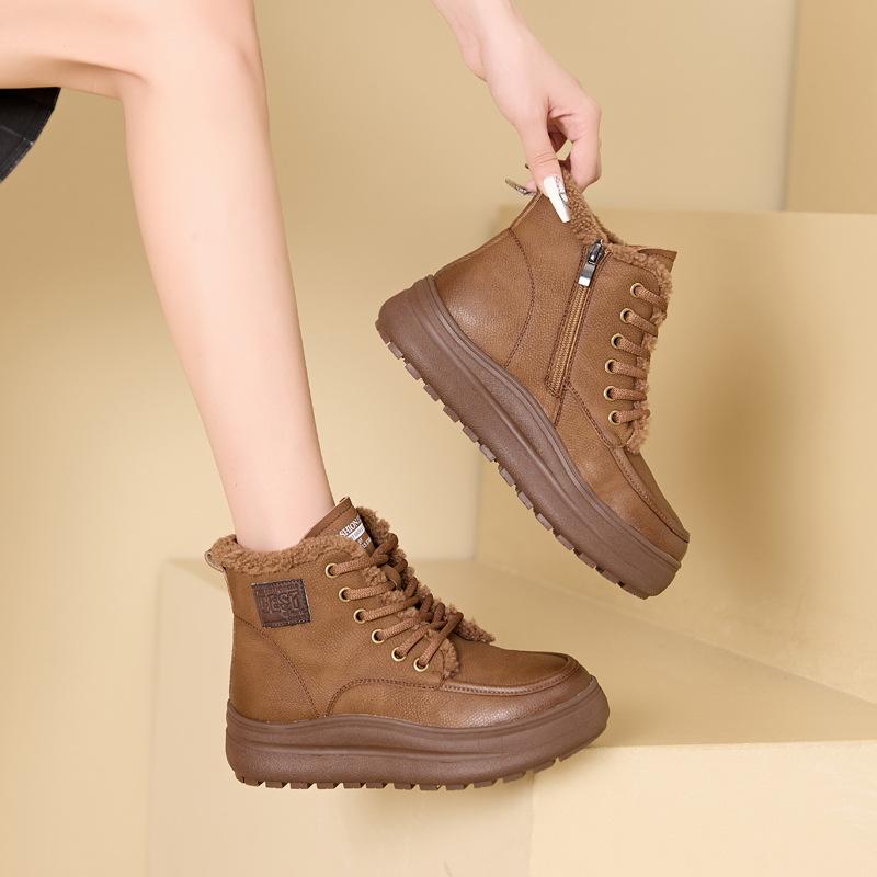 Зимние ботинки, увеличивающие рост, ретро-ботинки из хлопка, короткие ботинки с толстой подошвой 36 коричневый
Зимние ботинки, увеличивающие рост, ретро-ботинки из хлопка, короткие ботинки с толстой подошвой 36 коричневый