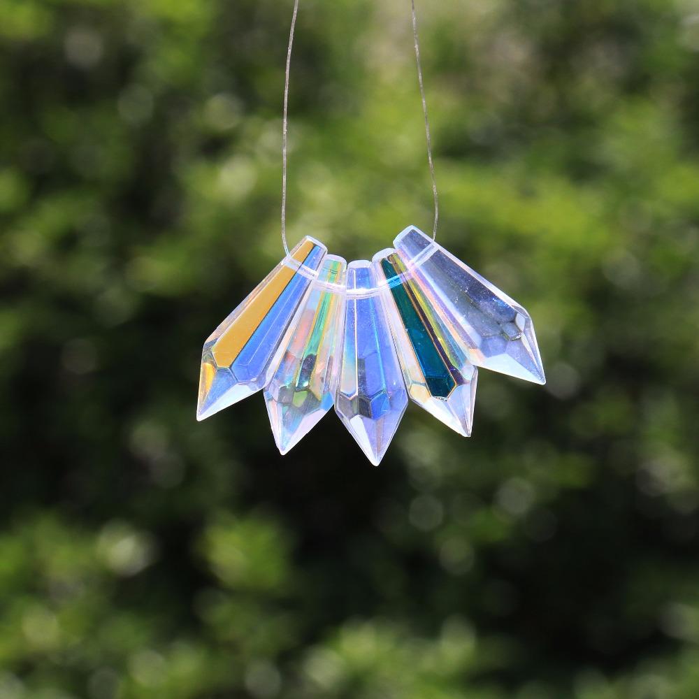 5 шт. люстра Aurora Rainbow Suncatcher, хрустальная лампа, стеклянная призма, подвеска 1,5 дюйма
5 шт. люстра Aurora Rainbow Suncatcher, хрустальная лампа, стеклянная призма, подвеска 1,5 дюйма