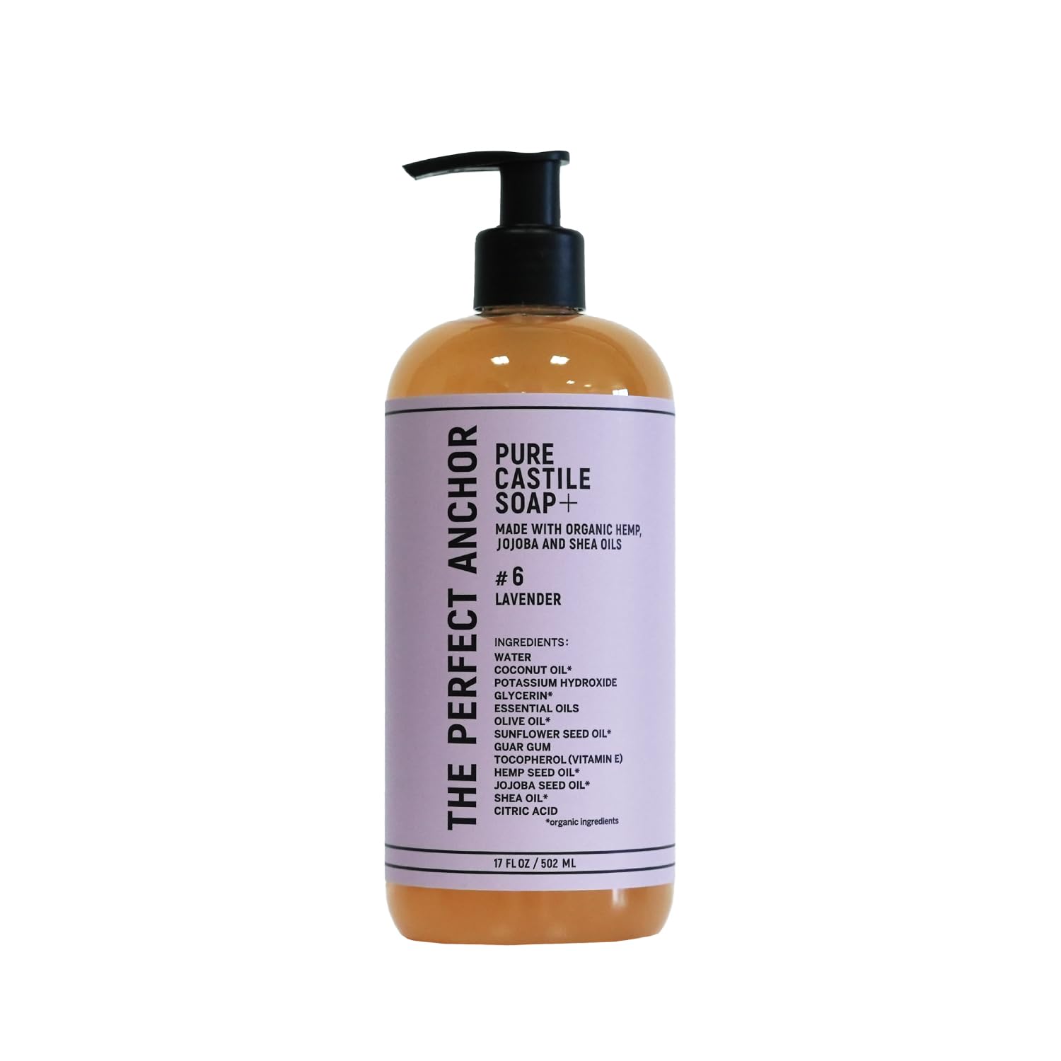 Идеальное мыло Anchor Pure Castile Soap Plus 502 мл Лавандовое очищающее мыло для лица и тела Мыло для рук
Идеальное мыло Anchor Pure Castile Soap Plus 502 мл Лавандовое очищающее мыло для лица и тела Мыло для рук