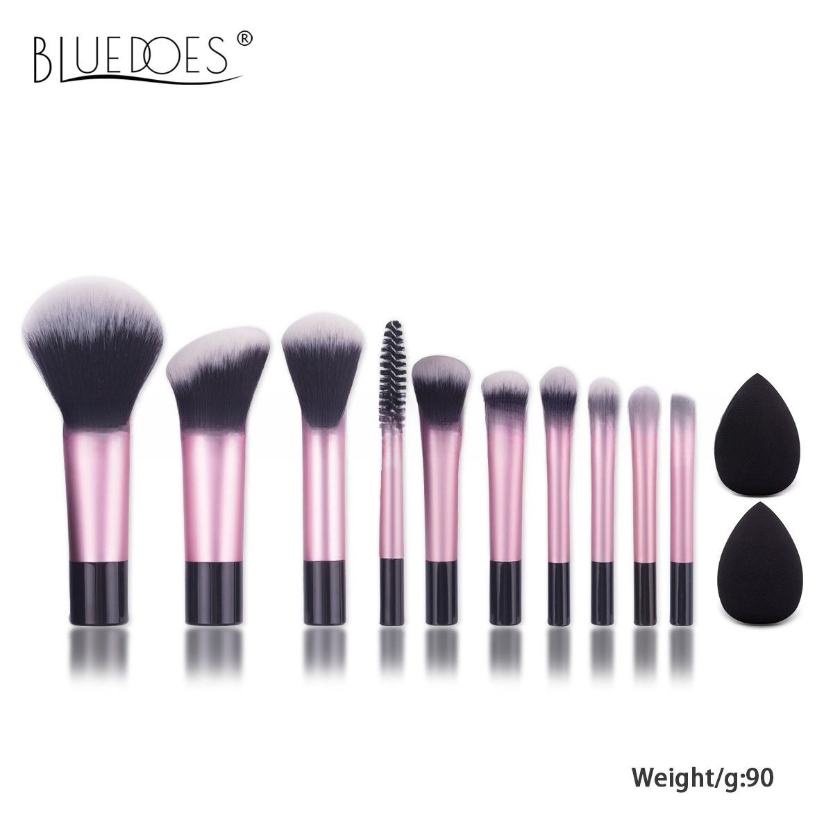 Makeup Brush 10 Mini Brush Combination Set Soft Powder Blusher Brush Puff Beauty Egg Brush Bag Beauty Tools
Makeup Brush 10 Mini Brush Combination Set Soft Powder Blusher Brush Puff Beauty Egg Brush Bag Beauty Tools