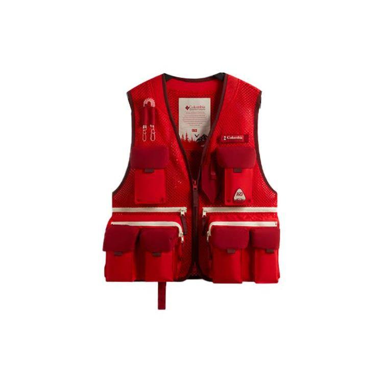 Kith X Columbia Collaboration Ss24 Stand Collar Logo Printed Work Vest Unisex Vests Red 2113711-691 M
Kith X Columbia Collaboration Ss24 Stand Collar Logo Printed Work Vest Unisex Vests Red 2113711-691 M
