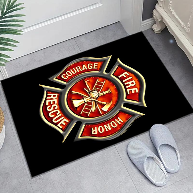 Firefighters Emblem Area Rug, Crystal Velvet, Non-Slip Bedroom & Living Room Carpet, 100% Polyester Home Decor Mat 60cm x 90cm
Firefighters Emblem Area Rug, Crystal Velvet, Non-Slip Bedroom & Living Room Carpet, 100% Polyester Home Decor Mat 60cm x 90cm