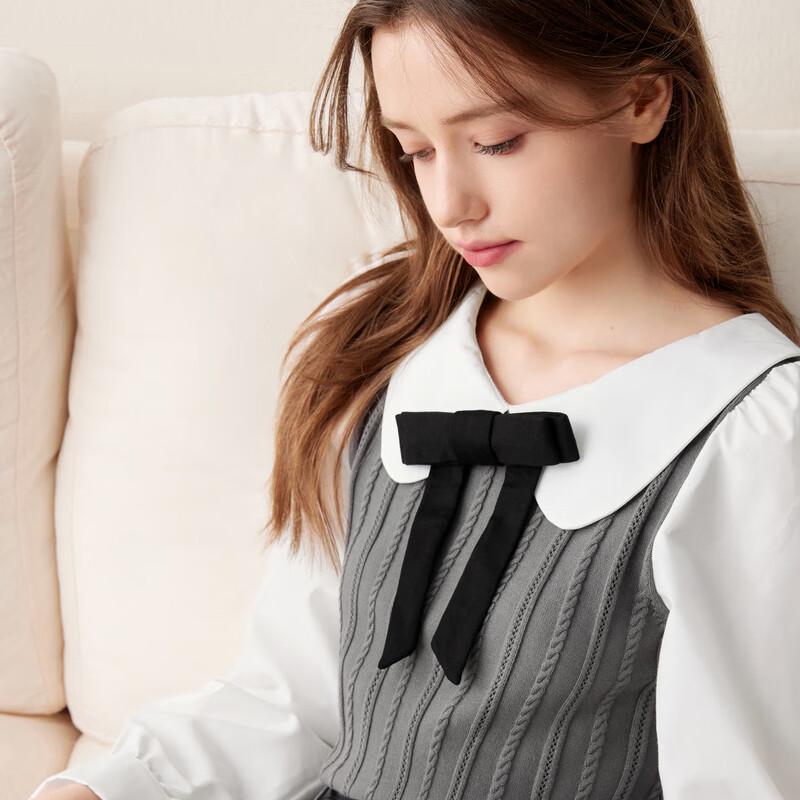 LeTing Peter Pan Collar Spliced Pullover Shirt XS
LeTing Peter Pan Collar Spliced Pullover Shirt XS