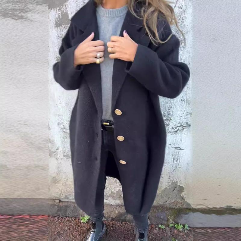 Новая женская повседневная шерстяная куртка с длинным рукавом и лацканами на осень и зиму XXXL
Новая женская повседневная шерстяная куртка с длинным рукавом и лацканами на осень и зиму XXXL