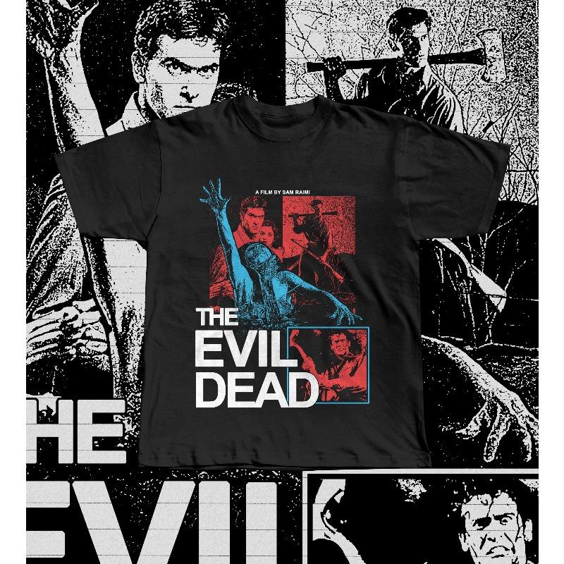 The Evil Dead Shirt 1981 - Bruce Campbell Ash Williams Tee Summer Men s and Women s Loose and Breathable T-shirt Top 5XL різнокольоровий
The Evil Dead Shirt 1981 - Bruce Campbell Ash Williams Tee Summer Men s and Women s Loose and Breathable T-shirt Top 5XL різнокольоровий