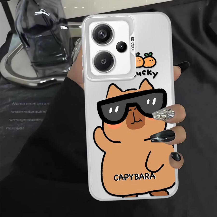 Cute Capybara Case for Xiaomi Redmi Note 14 13C A2 Note 13 12 Pro Plus 14C 11 Pro 12 A1 10 12C Phone Cover Redmi Note 14 Pro+
Cute Capybara Case for Xiaomi Redmi Note 14 13C A2 Note 13 12 Pro Plus 14C 11 Pro 12 A1 10 12C Phone Cover Redmi Note 14 Pro+