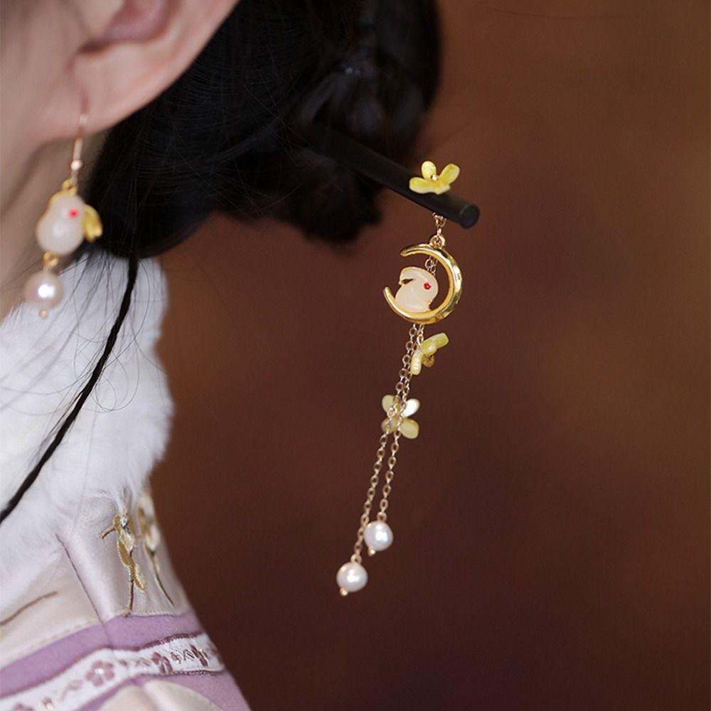 Flower Cheongsam Chinese Style Headwear Hanfu Hair Sticks Ancient Style Hairpin Wooden Hairpin D
Flower Cheongsam Chinese Style Headwear Hanfu Hair Sticks Ancient Style Hairpin Wooden Hairpin D