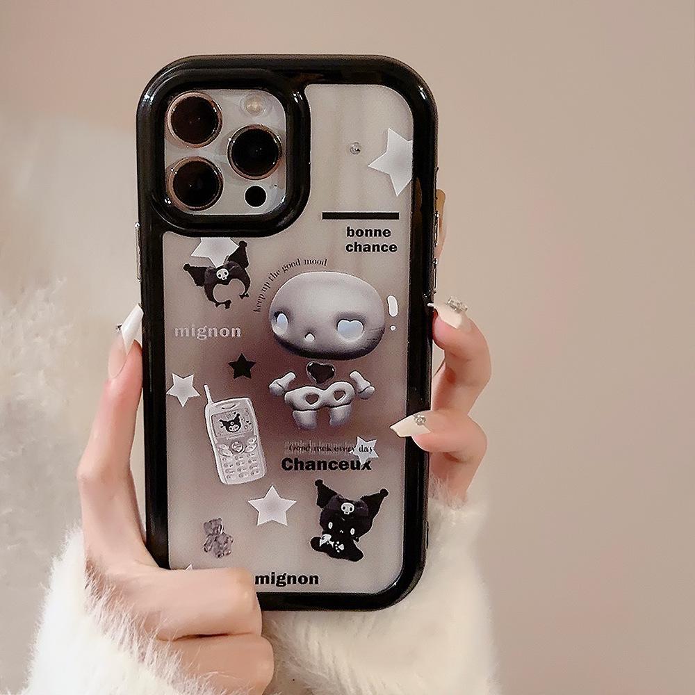 Dark Cartoon Magnetic Cat Stand for Apple iPhone 16/15/13 with 17 ProMax Case Compatibility 17 Air
Dark Cartoon Magnetic Cat Stand for Apple iPhone 16/15/13 with 17 ProMax Case Compatibility 17 Air