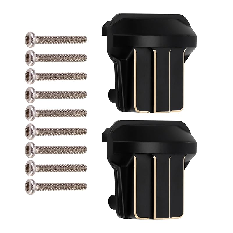 For TRX4M 1/18 RC crawler car, RC car Brass Front Rear Axle Differential Cover Mount Set for Upgrade Parts Replacement
For TRX4M 1/18 RC crawler car, RC car Brass Front Rear Axle Differential Cover Mount Set for Upgrade Parts Replacement