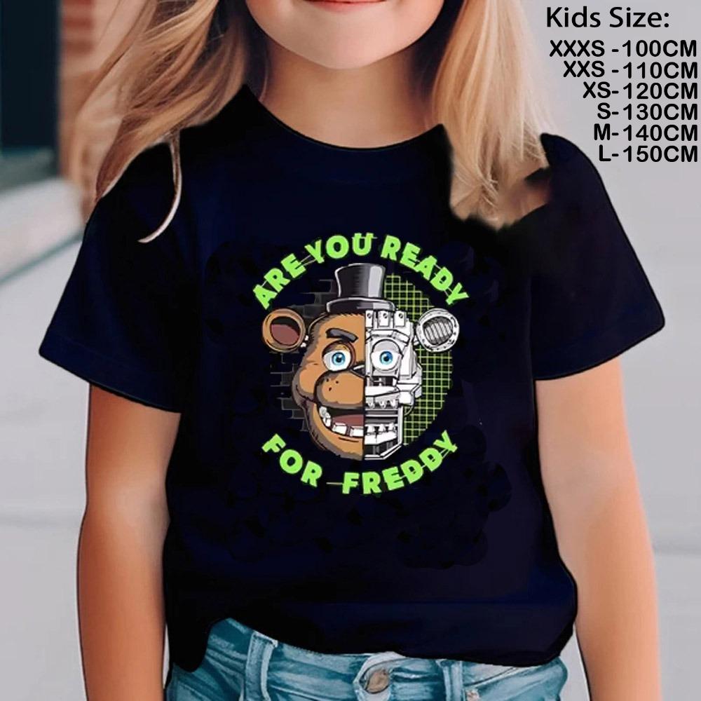 Five Nights Kids T Shirt At Freddys Childrens Vintage Tees Short Sleeve Round Collar TShirt Pure Cotton Clothing L
Five Nights Kids T Shirt At Freddys Childrens Vintage Tees Short Sleeve Round Collar TShirt Pure Cotton Clothing L