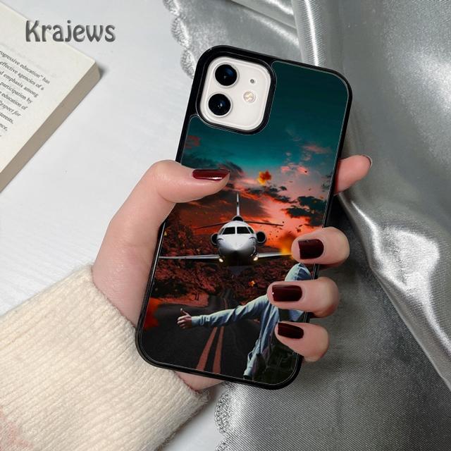Krajews airplane Travel Flying soft Phone Case Cover For iPhone 17 Air 16 15 14 plus 12 13 pro max coque Fundas iPhone 12or12pro
Krajews airplane Travel Flying soft Phone Case Cover For iPhone 17 Air 16 15 14 plus 12 13 pro max coque Fundas iPhone 12or12pro