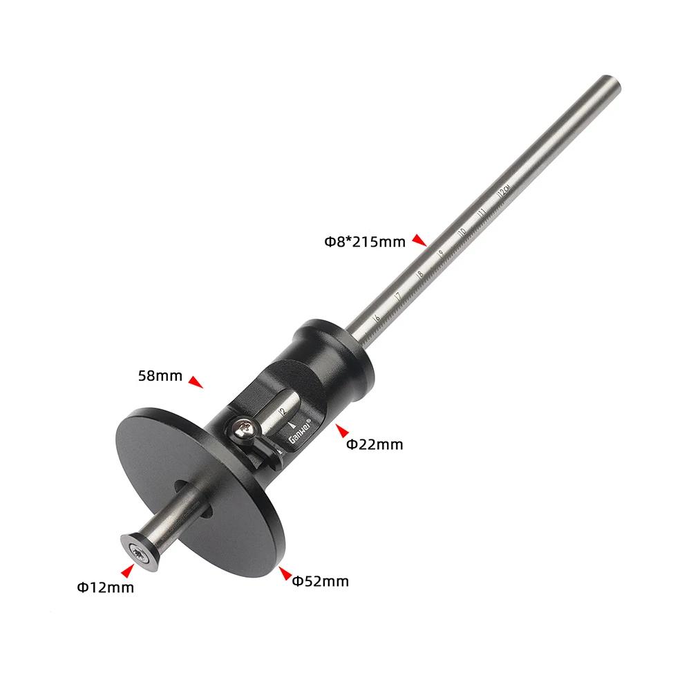 Aluminum Woodworking Wheel Marking Gauge - Precision Dovetail Scriber & Mortise Ruler - Professional Linear Marking Tool
Aluminum Woodworking Wheel Marking Gauge - Precision Dovetail Scriber & Mortise Ruler - Professional Linear Marking Tool