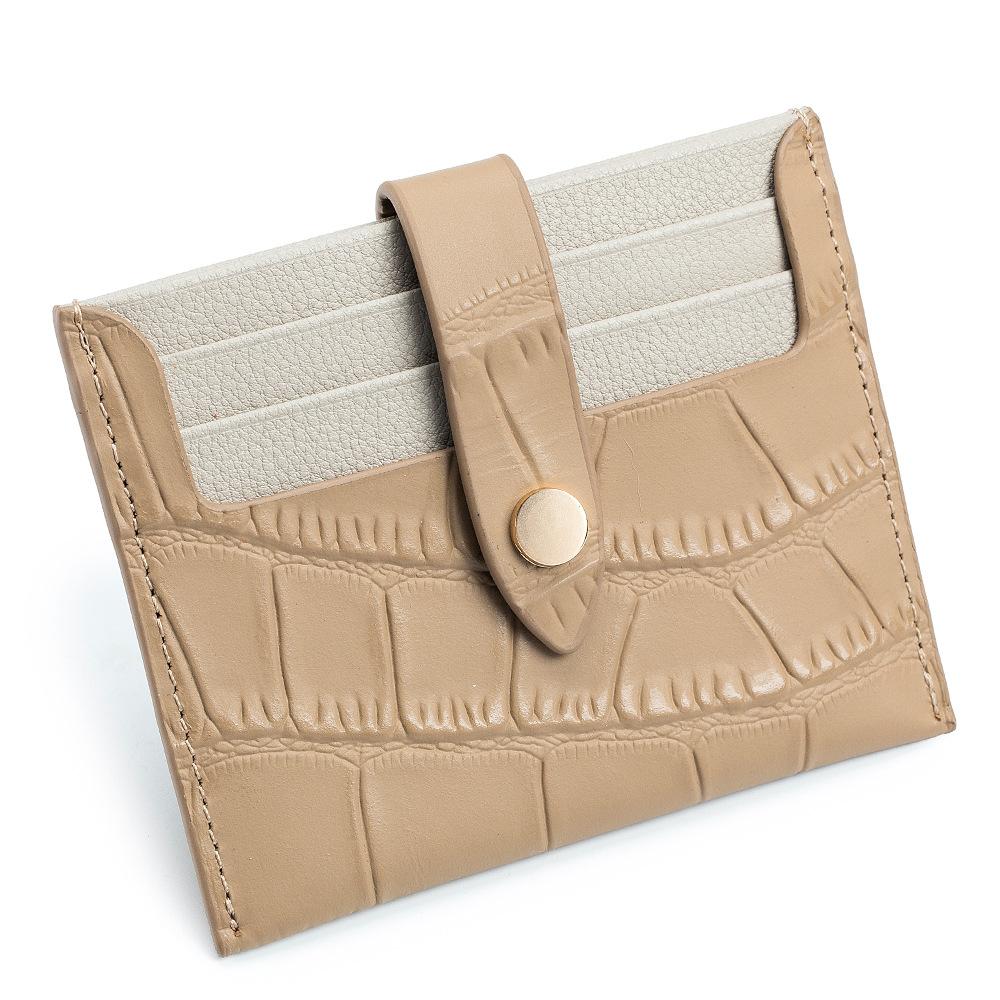 Ultra-thin change bag, card bag, integrated new female crocodile pattern contrasting color trendy small card bag, small, exquisite and high-end. хаки
Ultra-thin change bag, card bag, integrated new female crocodile pattern contrasting color trendy small card bag, small, exquisite and high-end. хаки