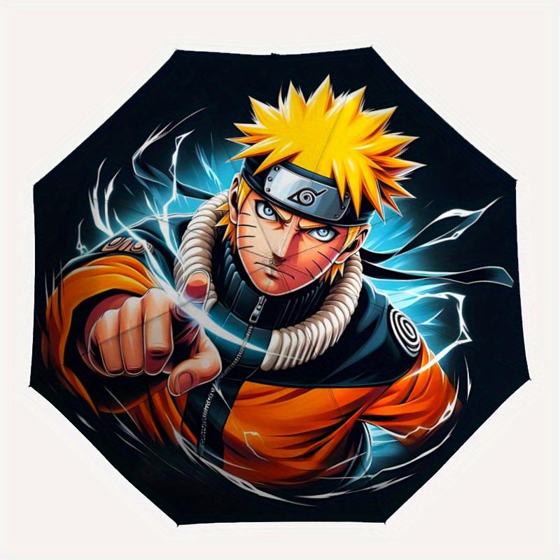Naruto Lightning Automatic Folding Umbrella - Lightweight, Retractable Design with 8-Rib Durability, Perfect for Outdoor Adventures, Fashion
Naruto Lightning Automatic Folding Umbrella - Lightweight, Retractable Design with 8-Rib Durability, Perfect for Outdoor Adventures, Fashion