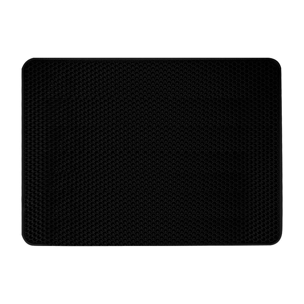 Двухслойный коврик-ловушка для кошачьего туалета EVA Mess Free, портативный коврик для кошачьего туалета, товары для животных чёрный
Двухслойный коврик-ловушка для кошачьего туалета EVA Mess Free, портативный коврик для кошачьего туалета, товары для животных чёрный