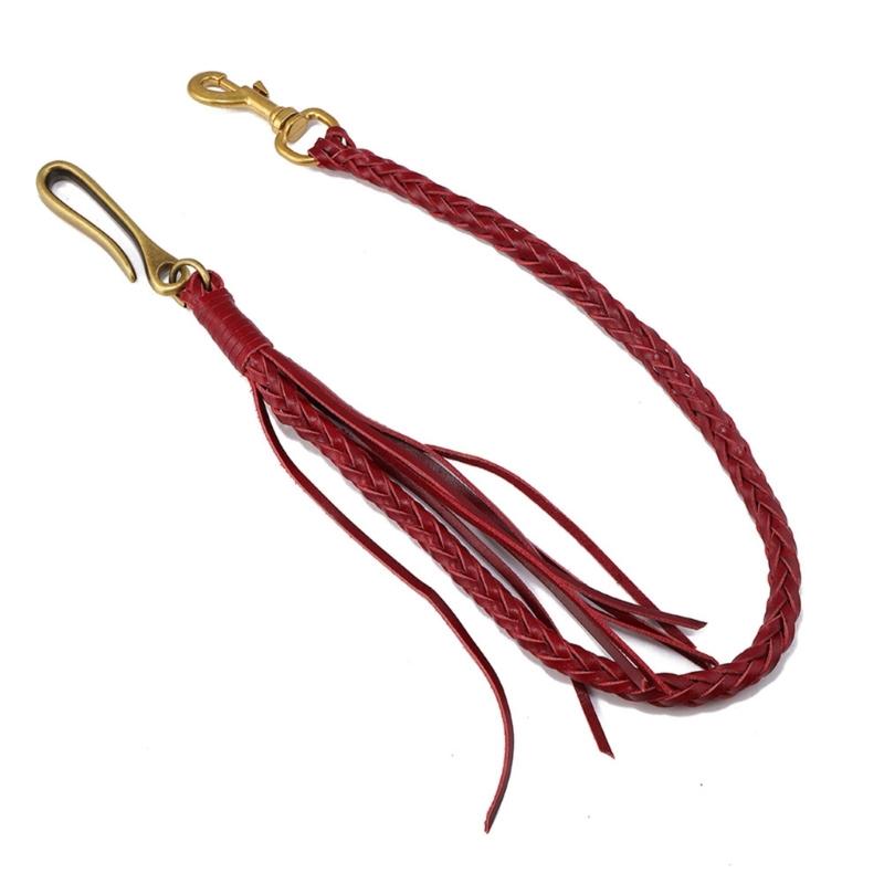 Stylish Braided Leather Tassels Chain Trendy Leather Tassels Pants Chain Charm Accessory for Fashion Enthusiasts
Stylish Braided Leather Tassels Chain Trendy Leather Tassels Pants Chain Charm Accessory for Fashion Enthusiasts