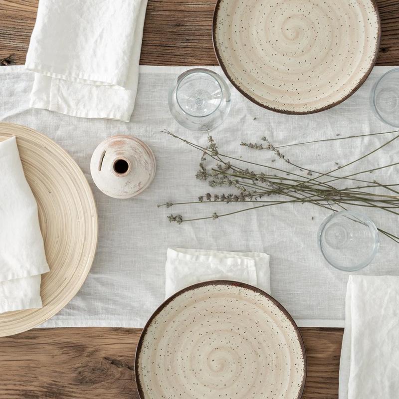 Linen Table Runner Mitered Corners 100% Pure Linen Cloth French Flax Rustic Luxe 1 piece&30x360cm слонова кістка
Linen Table Runner Mitered Corners 100% Pure Linen Cloth French Flax Rustic Luxe 1 piece&30x360cm слонова кістка