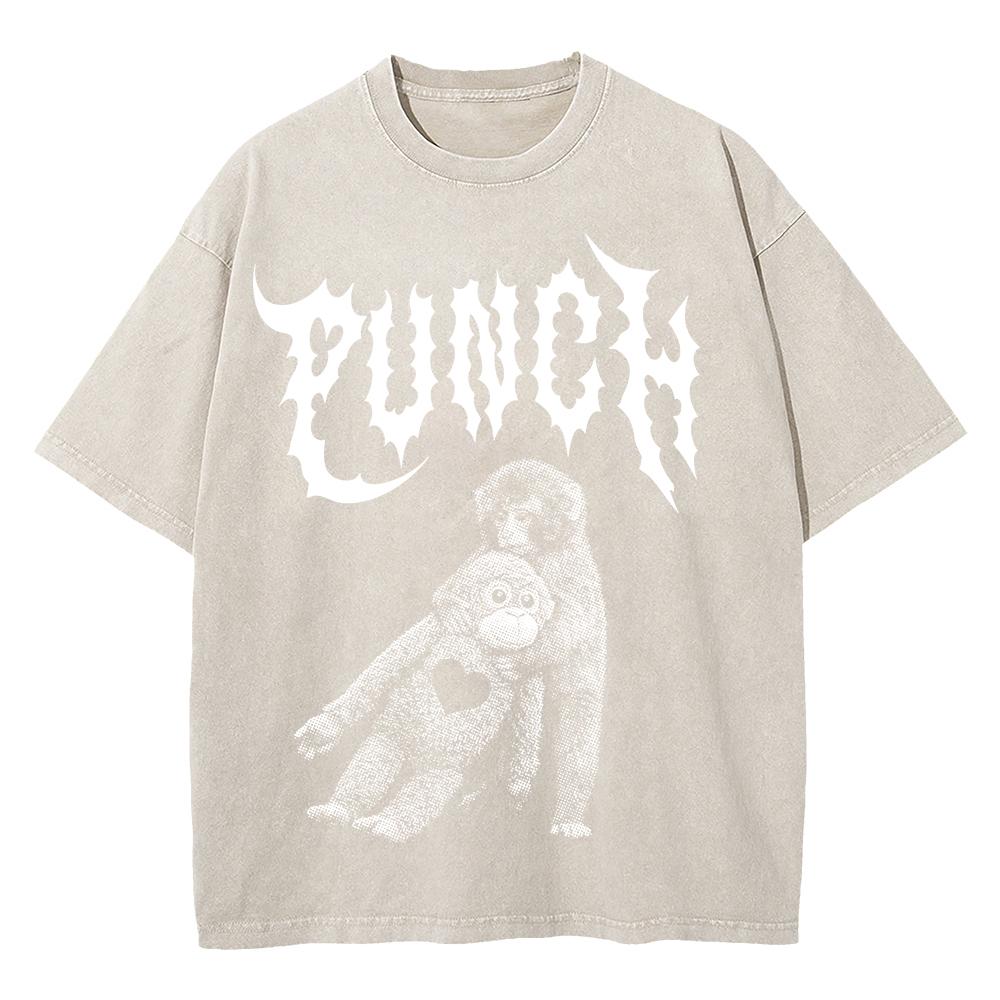 Cotton Vintage Washed Monkey Punch Tshirt Fashion MenWomen When Life Gets You Down Punch Back Loose Acid Wash Tees Shirts S
Cotton Vintage Washed Monkey Punch Tshirt Fashion MenWomen When Life Gets You Down Punch Back Loose Acid Wash Tees Shirts S