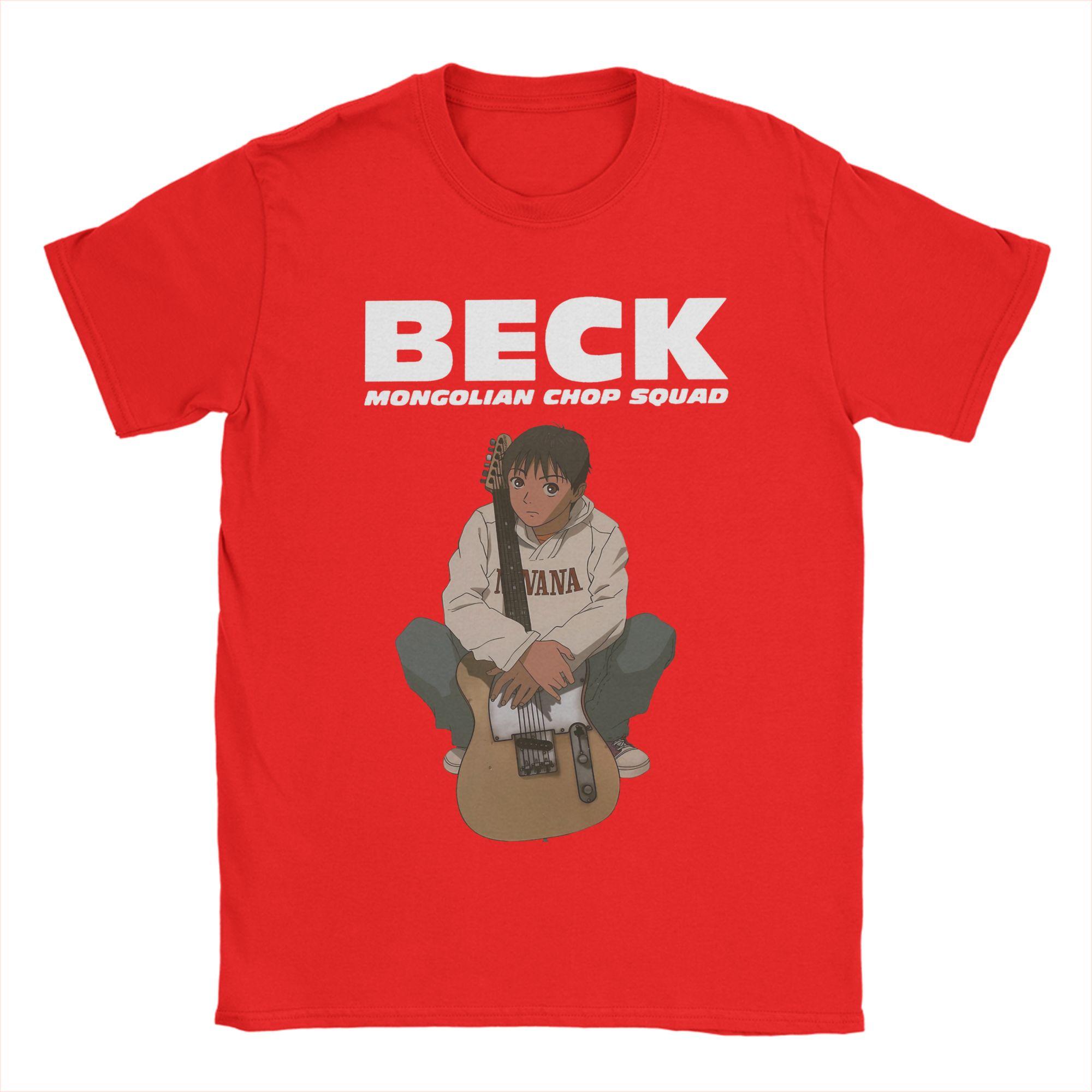 Beck Mongolian Chop Squad Trending TShirts Cotton Tee Shirt for Mens Aesthetic Printed Short Sleeve Clothes S
Beck Mongolian Chop Squad Trending TShirts Cotton Tee Shirt for Mens Aesthetic Printed Short Sleeve Clothes S
