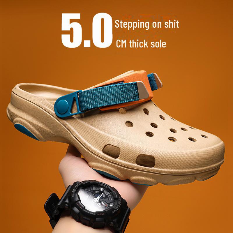 Мужские летние модные сандалии с закрытым носком - Большие пляжные туфли с кокосовой дыркой 41 хаки
Мужские летние модные сандалии с закрытым носком - Большие пляжные туфли с кокосовой дыркой 41 хаки