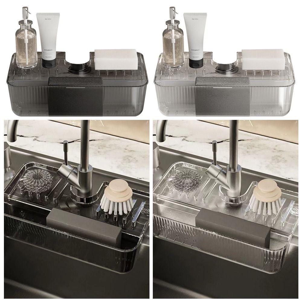 Portable Kitchen Storage Rack Self-draining Soap Basket Bathroom Shampoo Shelves прозрачный
Portable Kitchen Storage Rack Self-draining Soap Basket Bathroom Shampoo Shelves прозрачный