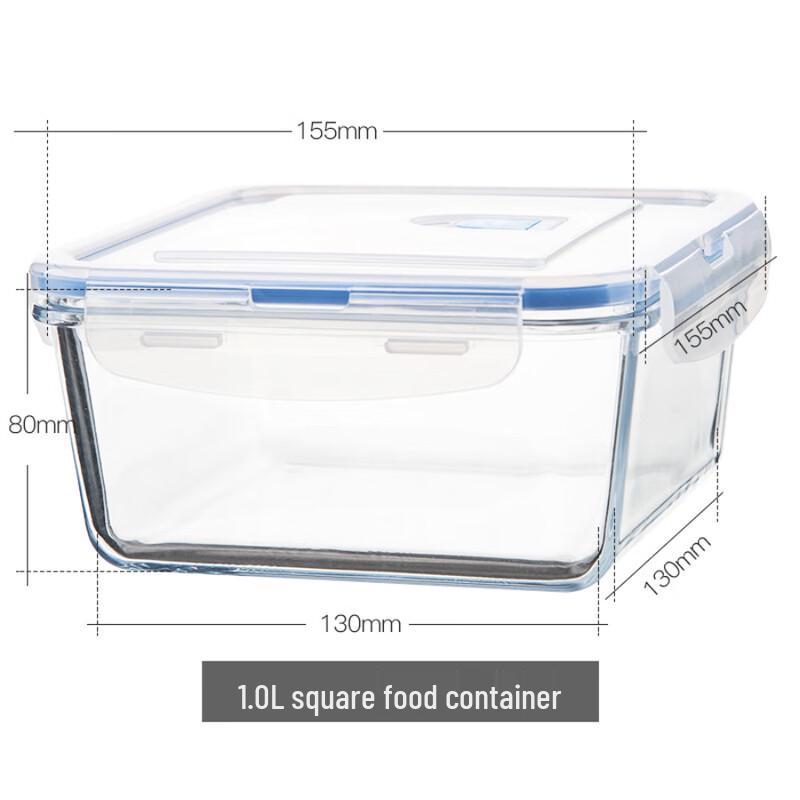 ZISIZ Food Storage Container with Sealed Lid
ZISIZ Food Storage Container with Sealed Lid