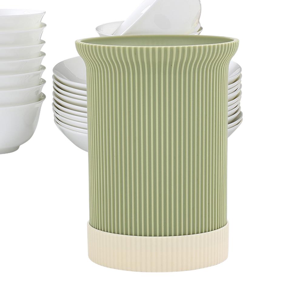 Silverware Holder Elegant Drainage Design Spoon And Fork Organizer Spoon And Fork Organizer Multifunctional Cooking Utensil зелений
Silverware Holder Elegant Drainage Design Spoon And Fork Organizer Spoon And Fork Organizer Multifunctional Cooking Utensil зелений