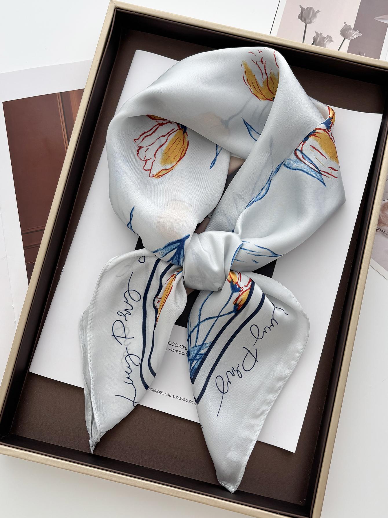 1pc 70*70cm Square Scarf Women Luxury Bandana Head Fashion Lady Hair Shawl Wrap Spring Summer Female Neckerchief Hijab
1pc 70*70cm Square Scarf Women Luxury Bandana Head Fashion Lady Hair Shawl Wrap Spring Summer Female Neckerchief Hijab