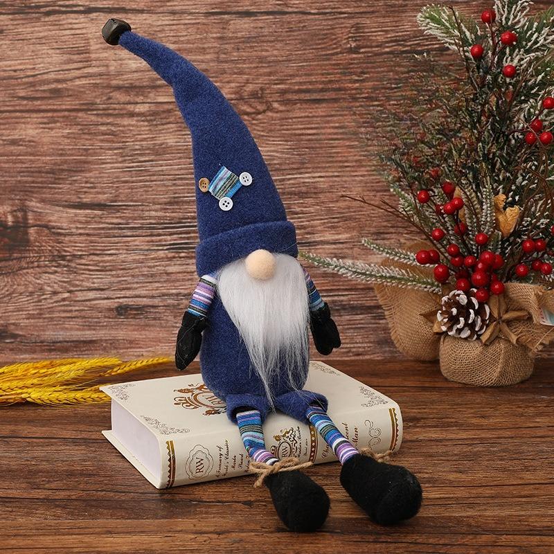 Holiday Window Decoration Christmas Supplies Faceless Doll Ornaments Long Legged Rudolf Dolls Christmas Atmosphere Props New темно-синий
Holiday Window Decoration Christmas Supplies Faceless Doll Ornaments Long Legged Rudolf Dolls Christmas Atmosphere Props New темно-синий