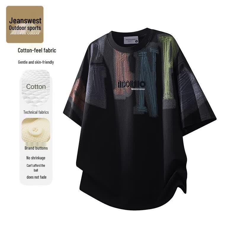 Jeanswest Men s Summer Cool-Feel Embroidered T-Shirt L
Jeanswest Men s Summer Cool-Feel Embroidered T-Shirt L