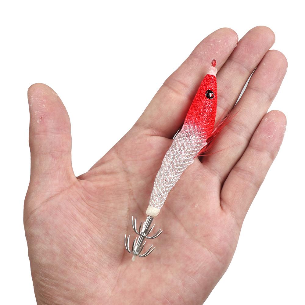Essential for sea fishing3.0Luminous Fake Bait for Squid and Cuttlefish with Umbrella Hook and Sound Beads, High Simulation Fish 11cm 7g
Essential for sea fishing3.0Luminous Fake Bait for Squid and Cuttlefish with Umbrella Hook and Sound Beads, High Simulation Fish 11cm 7g