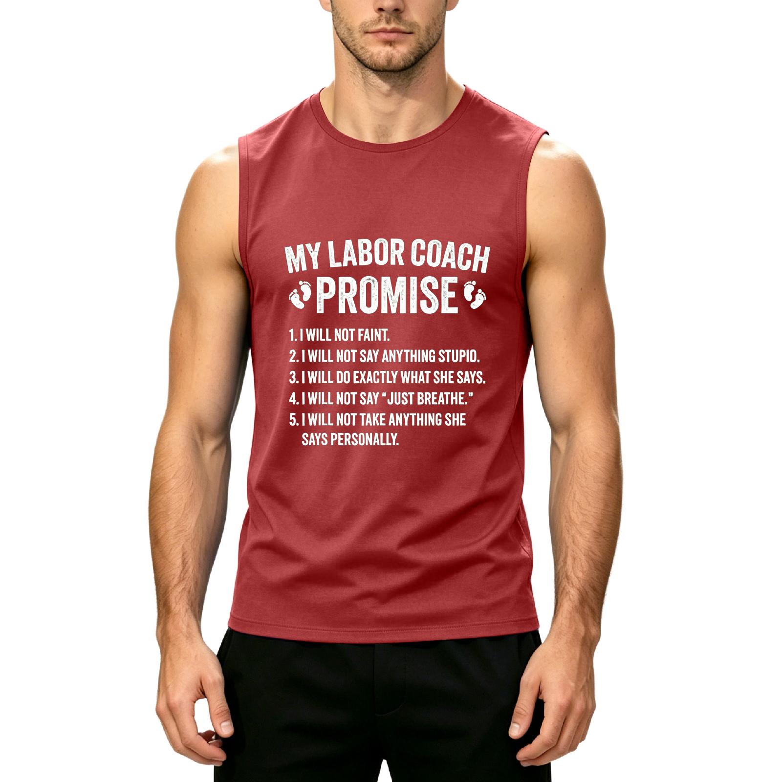 Men s Sleeveless Casual Tank Top with Labor Letter Print Relaxed Fit Crew Neck Comfortable Lightweight Fabric M червоний
Men s Sleeveless Casual Tank Top with Labor Letter Print Relaxed Fit Crew Neck Comfortable Lightweight Fabric M червоний