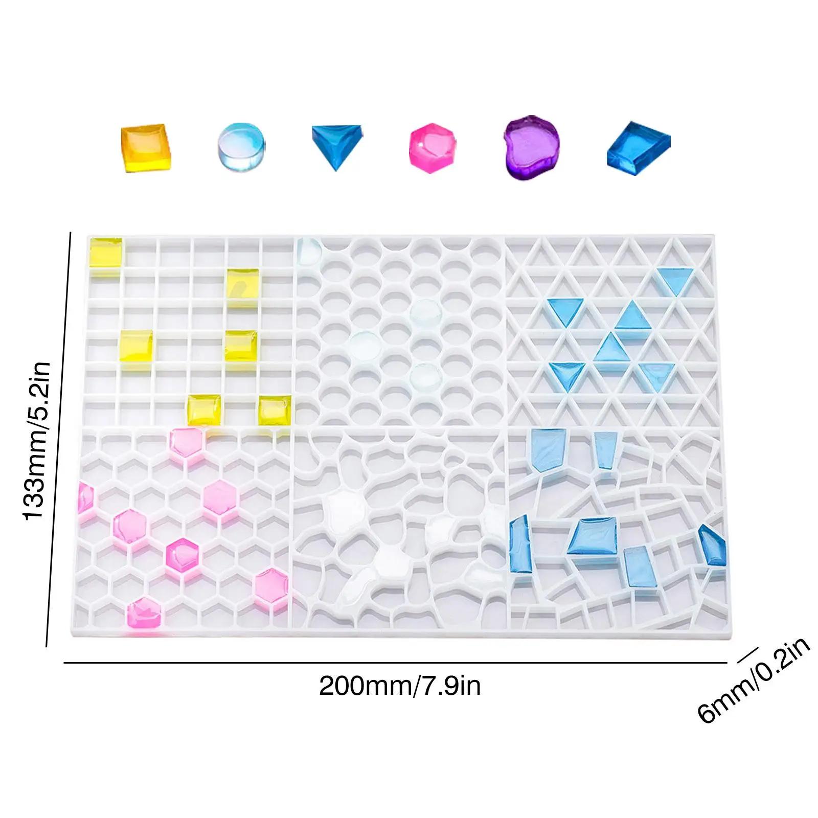 Mosaic Particle Pattern Silicone Molds for Epoxy Resin Casting Coasters Home Decoration Sub-masaike Particles Crafts D5X3
Mosaic Particle Pattern Silicone Molds for Epoxy Resin Casting Coasters Home Decoration Sub-masaike Particles Crafts D5X3