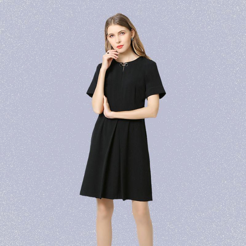 Women s Clothing Fashion Straight-leg New Arrival Spring, Summer, Autumn Black Dress Black L
Women s Clothing Fashion Straight-leg New Arrival Spring, Summer, Autumn Black Dress Black L