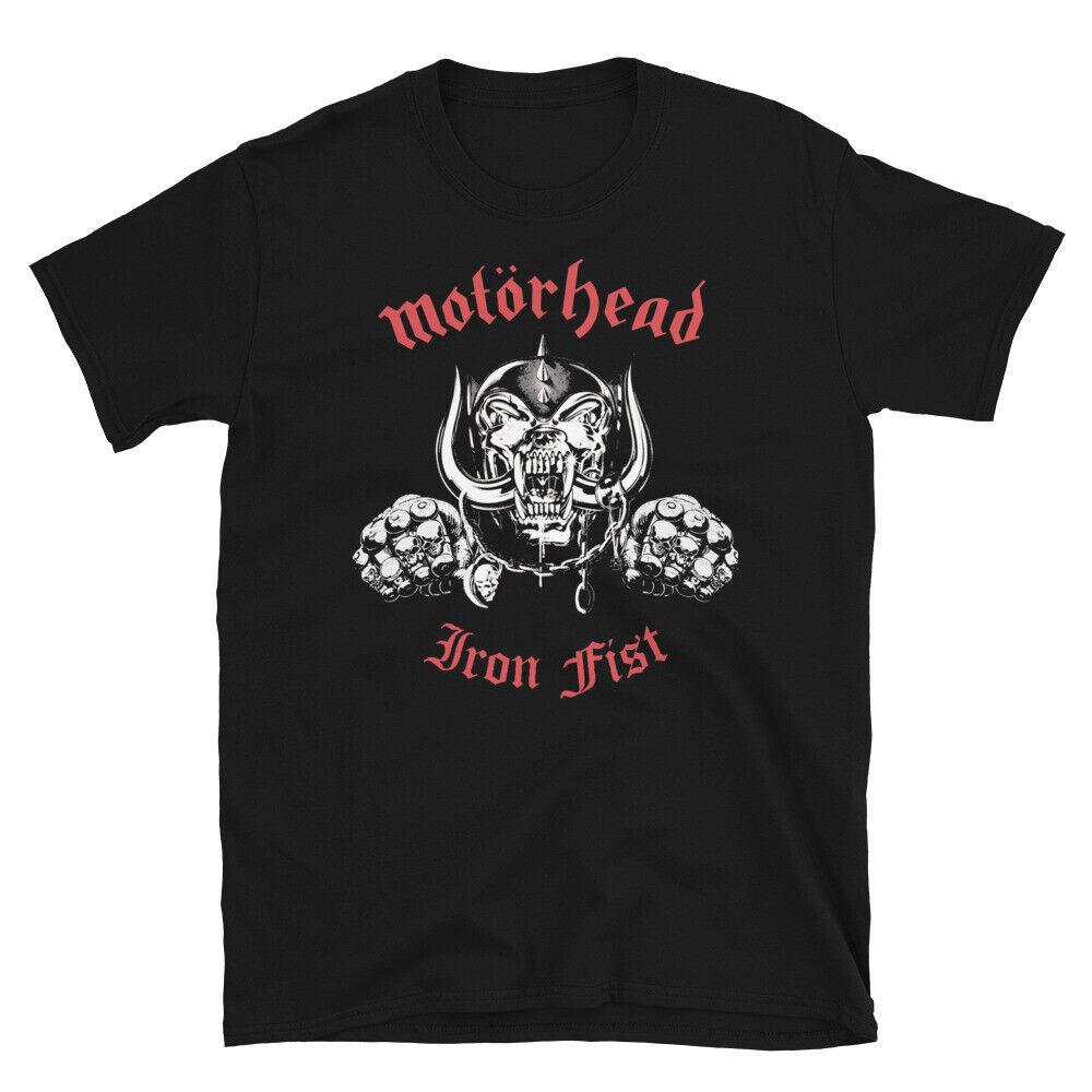 Классическая футболка унисекс Motorhead Iron Fist с короткими рукавами в стиле рок-метал 80-х годов S
Классическая футболка унисекс Motorhead Iron Fist с короткими рукавами в стиле рок-метал 80-х годов S