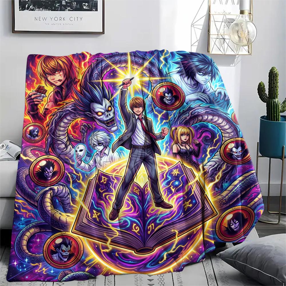 Death Note Print Flannel Blanket, Ultra Soft High Quality All Seasons Warm Throw, Home Decor Cozy Blanket, Perfect Christmas Gift 80cm x 120cm
Death Note Print Flannel Blanket, Ultra Soft High Quality All Seasons Warm Throw, Home Decor Cozy Blanket, Perfect Christmas Gift 80cm x 120cm