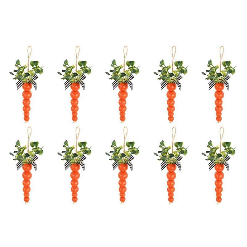 AEE4-10PCS Wooden Easter Carrot Hanging Ornament DIY Wreath Pendants Beads Happy Easter Party Home Table Decoration Supplies
AEE4-10PCS Wooden Easter Carrot Hanging Ornament DIY Wreath Pendants Beads Happy Easter Party Home Table Decoration Supplies