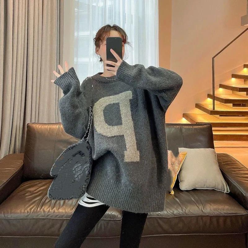 Plus Size Sweater Women s Mint Mambo Winter Sweater Fat Sister Green Lazy Wind Fruit Green Pullover Knitting S сірий
Plus Size Sweater Women s Mint Mambo Winter Sweater Fat Sister Green Lazy Wind Fruit Green Pullover Knitting S сірий