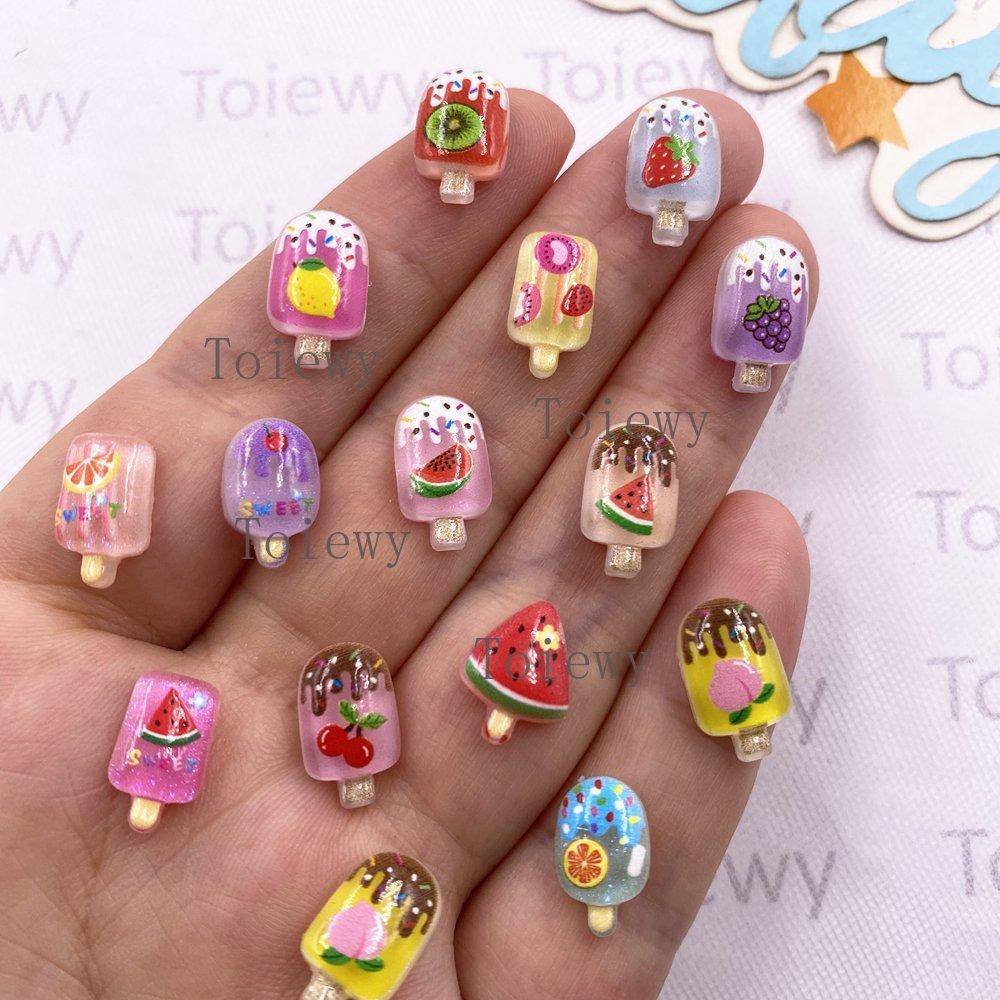 50 шт. Смешанные смолы Мини Разноцветные Различные Фрукты Виноград Вишня Эскимо Плоская задняя часть Стразы DIY Скрапбук Декор Поделки Аксессуары
50 шт. Смешанные смолы Мини Разноцветные Различные Фрукты Виноград Вишня Эскимо Плоская задняя часть Стразы DIY Скрапбук Декор Поделки Аксессуары