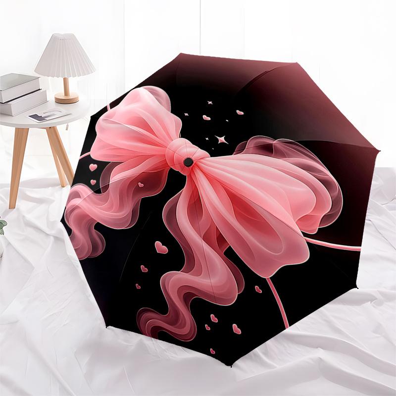 Pink Bow Automatic Opening Rain Umbrella with 3-Fold Design and Iron Frame - Perfect for Fans, Travelers, Daily Use, and Festive Gifts!01043
Pink Bow Automatic Opening Rain Umbrella with 3-Fold Design and Iron Frame - Perfect for Fans, Travelers, Daily Use, and Festive Gifts!01043