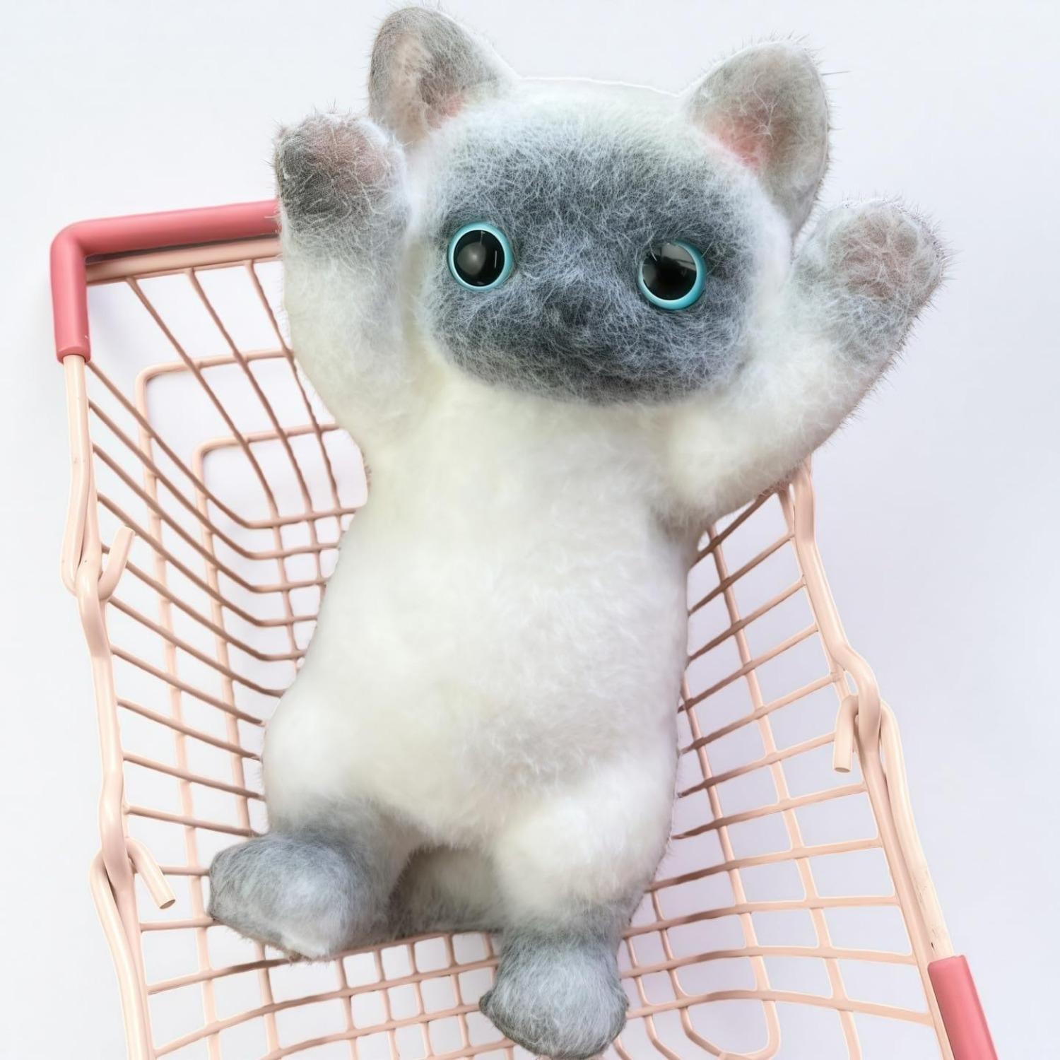 Big taba Squishy Cat, Hand Painted Squishy Cat for Adult/Kids, Stress Relief,Cute & Soft Cat Design, Perfect Squeeze Toys Gift for Relaxation and Fun Z
Big taba Squishy Cat, Hand Painted Squishy Cat for Adult/Kids, Stress Relief,Cute & Soft Cat Design, Perfect Squeeze Toys Gift for Relaxation and Fun Z