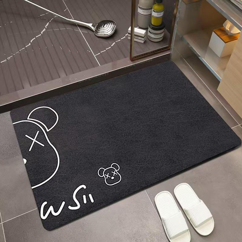 Diatom Mud Bathroom Moisture-wicking Soft Floor Rug Quick Drying Bathroom Door Mat Slip-resistant Mat Restroom Door Mat Dirt Resistant Carpet 60 * 90cm
Diatom Mud Bathroom Moisture-wicking Soft Floor Rug Quick Drying Bathroom Door Mat Slip-resistant Mat Restroom Door Mat Dirt Resistant Carpet 60 * 90cm